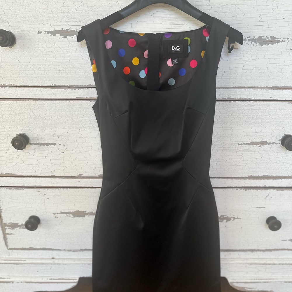 D&G Dolce&Gabbana Little Black Cocktail Dress